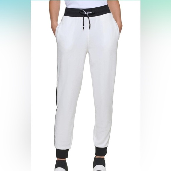 Karl Lagerfeld Paris Micro Fleece Modal Blend Sweatpants